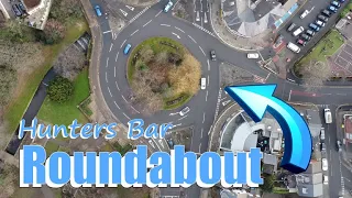 Drone flight along Ecclesall Road from Banner Cross to Hunters Bar