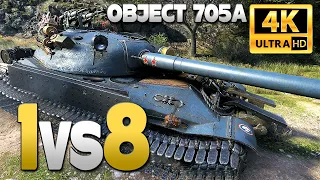 Object 705A: 1vs8 - World of Tanks