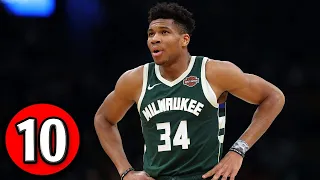 Giannis Antetokounmpo Top 10 Plays of Career