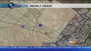 One Killed, 2 Hurt In 5 Freeway Wreck In Irvine