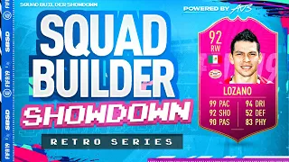 RETRO Squad Builder Showdown!!! FIFA 19 FUTTIES LOZANO!!!