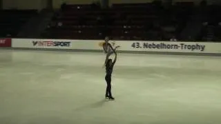 2011 Nebelhorn Trophy  - Tatiana Volosozhar & Maxim Trankov FS