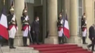 Macron welcomes Mattarella in Paris for 3-day visit