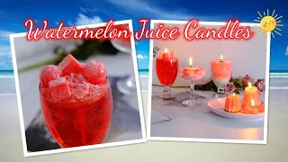 DIY Drink Candle Ideas / Gel Candle Making at Home for Beginners