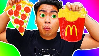 GUMMY FOOD VS REAL FOOD 11!