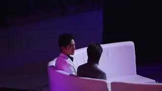 Xiao Zhan and Wanh Yibo [TheUntamed] Interact with each other at Tencent Video All Star Awards 2019