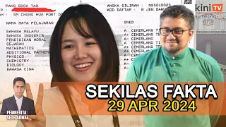 Chegu Bard digari ke mahkamah didakwa fitnah Agong, Calon PH tayang sijil SPM 10A | SEKILAS FAKTA