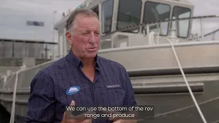 DOOSAN marine engines in a tug full