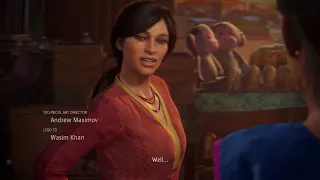 Real 4K HDR: Uncharted Lost Legacy Intro Cutscene Clip 1 of 3 in HDR