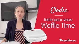 MOULINEX | Test et avis sur le Waffle Time : l'appareil à gaufres facile à utiliser et à ranger !