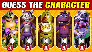 Guess The FNAF Character by Voice & Emoji - Fnaf Quiz | Five Nights At Freddys| Freddy, Chica, Vanny