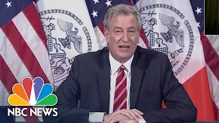 De Blasio: NYC's 2020 Fourth Of July Fireworks Show 'Is Going To Be Different' | NBC News NOW