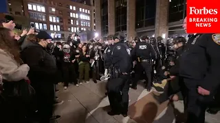 NYPD Officers Arrest At Least 100 Anti-Israel Demonstrators At NYU