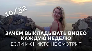 Зачем выкладывать видео каждую неделю, если их никто не смотрит?