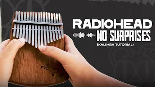 Radiohead - No Surprises (Kalimba Tutorial with Tabs)