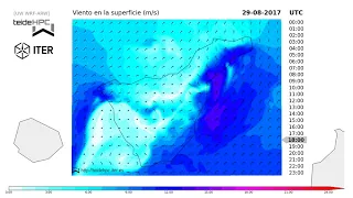 Tenerife Wind forecast: 2017-08-29