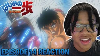 IPPO VS OZUMA!! | Hajime No Ippo Episode 14 Reaction
