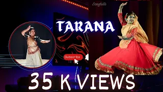 Tarana | Kathak Dance| Composed by Pt.Birju Maharaj ji| Dance cover by Meghamala Das