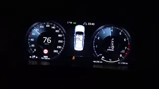 2018 Volvo S90 2.0 T6 Polestar Acceleration Test 0-100 km/h 0-140