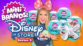 Unboxing Disney Store Edition Mini Brands Series 2! 🛍 Which HUGE Disney Goodies Are Inside?