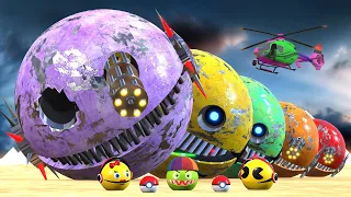 ROBOT PACMAN VS MONSTER PACMAN