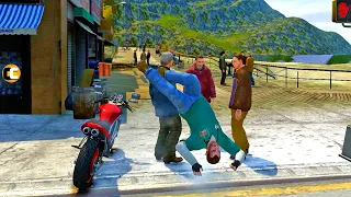 GTA 4 Motorcycle Crashes and Ragdoll Compilation 3 - Euphoria Physics