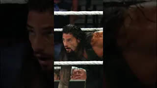 Kane chokeslams Roman Reigns through a table #Short