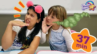 Volta às aulas com Maria Clara e JP - Compilação de vídeos escolares