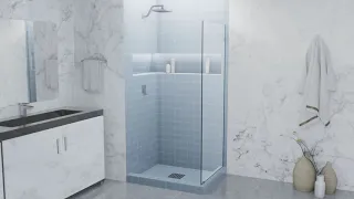 Illume - Shower 90° Wall Hinge Installation Guide