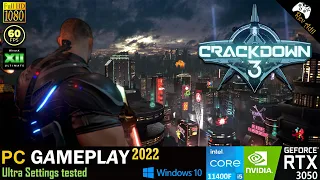 Crackdown 3 on RTX 3050 | Best Settings | PC Gameplay | 1080p60FPS | Core i5 11400F | 2022