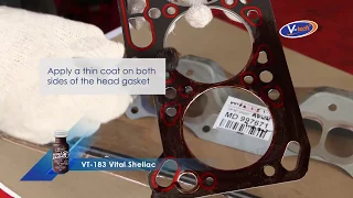 How to use VT-183 Gasket Shellac (V-tech official)