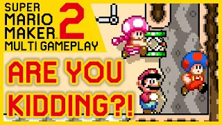 Super Mario Maker 2 Multiplayer Trolling Gone Wrong