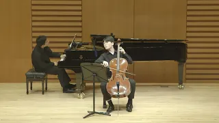 Beethoven Sonata for Piano and Cello no. 3 in A major op. 69(jinwoo Park, 15y)