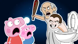 Peppa vs Granny vs Skibidi Toilet | A Peppa Pig Horror Story