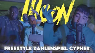 FREESTYLE ZAHLEN CYPHER - BOBBY VANDAMME X OBBY X TANO X MOWGLI X DORIAN | Icon 4