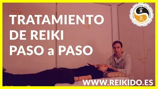 Tratamiento de Reiki paso a paso. Cursos y sesiones de Reiki en Madrid.