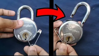 How to Open A Lock Without A Key