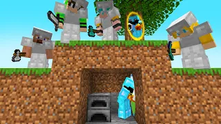 CAÇADOR vs PORTAL GUN no MINECRAFT