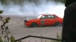 Awesome Audi 80 Quattro Drift - General Lee