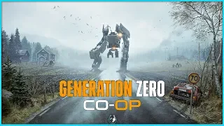 Generation Zero Co-Op Gameplay Part 1 - The Robots Attack | Early Access First Look