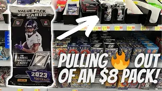 🚨PULLING A $50 CARD & SSP OUT OF A $8 PACK! 😱 2023 ZENITH 🏈 VALUE PACK REVIEW! 🔥