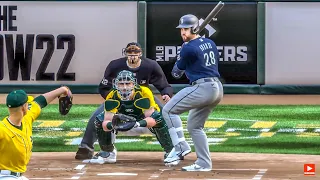 Seattle Mariners vs Oakland Athletics Full Game Highlights MLB The Show 22 PS5 Gameplay