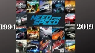 Evolution/history of Need For Speed Games(1994-2019)