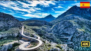 🇪🇸 Scenic drive through Peaks and Cliffs of Nus de Sa Corbata, Mallorca, Spain #4k #travel #gopro