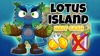 Lotus Island HALF CASH Guide | No Monkey Knowledge - BTD6