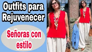 Moda para señoras tener estilo te rejuvenece mujeres 50+60+70+