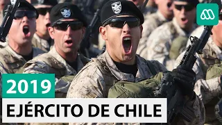 Parada Militar 2019 | Desfile Escalón del Ejército de Chile con himnos a viva voz