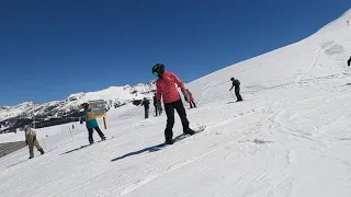 "Pony Trail", "Porcupine" to "Upper Franz's" entrance (Whistler mountain) 2024-05-09