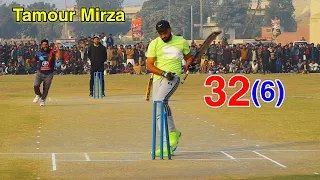 TAMOUR MIRZA VS BAHDAUR ALI | 32 RUNS NEED LAST THRILLING OVER || BEST MATCH IN CRICKET HISTORY EVER