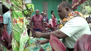 Fiji's Assistant Minister for Rural and Maritime Development commissions EPS project in Navosa